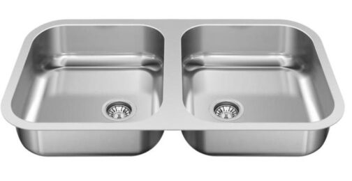 Cuba Dupla Inox de Embutir 70 x 40 x 14cm