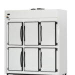 Refrigerador 6 portas 220V branco